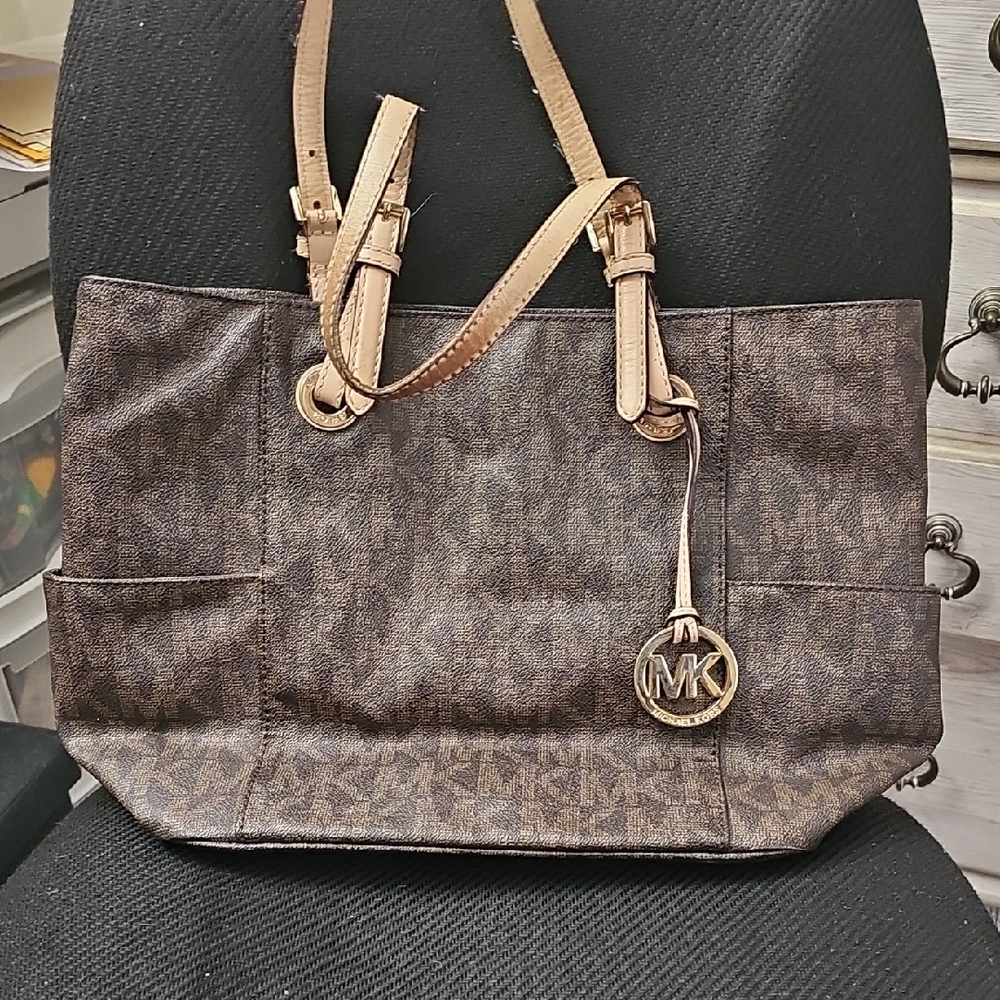 Michael Kors Signature Brown Tote